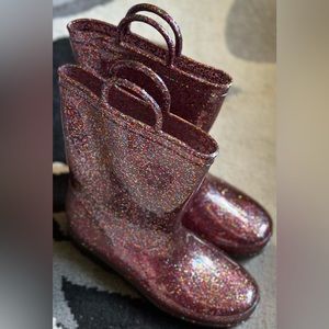 Zoogs Glittery Rain Boots